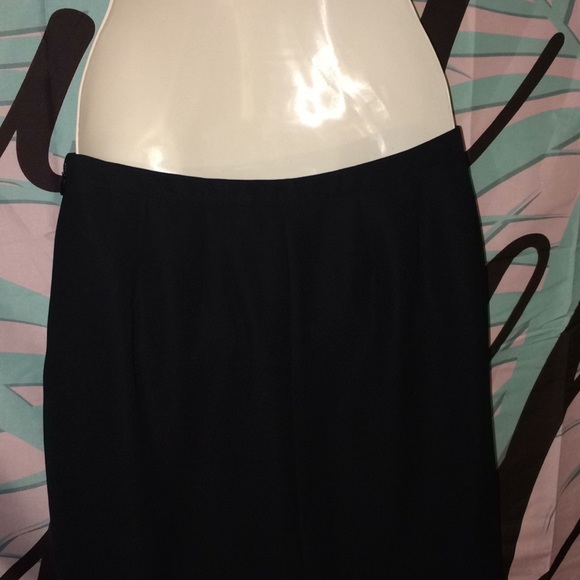 sale Calvin Klein size 2 black pencil skirt - Picture 4 of 6