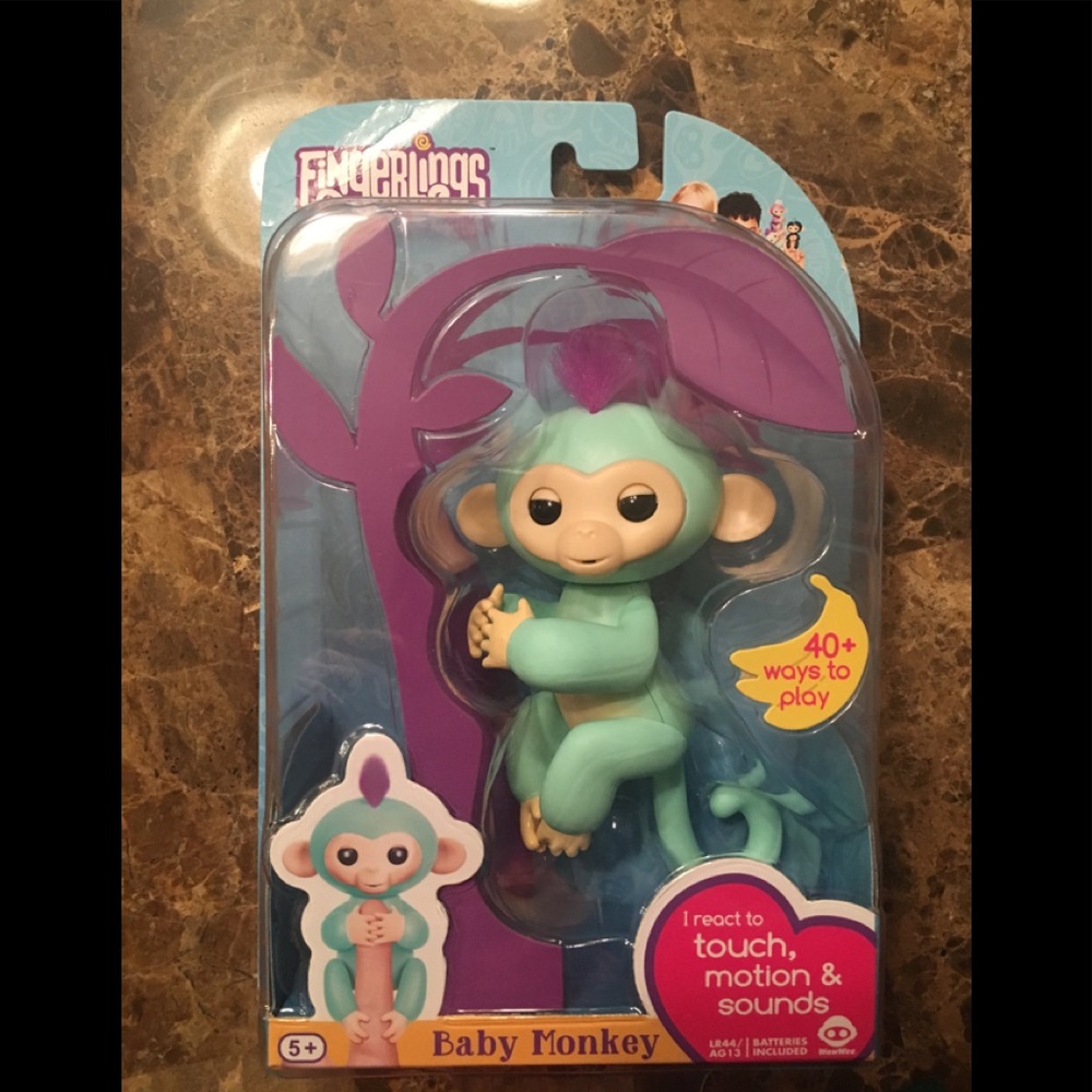 Authentic New Fingerling TEAL Zoe