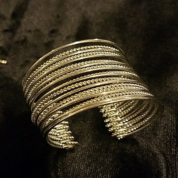 Set of 6 silver bracelets - Picture 2 of 4