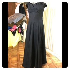 Formal strapless dress