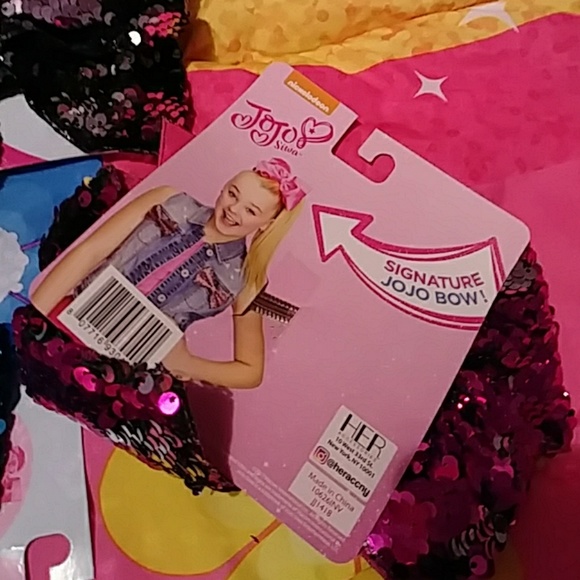 3 jojo siwa sequin bows