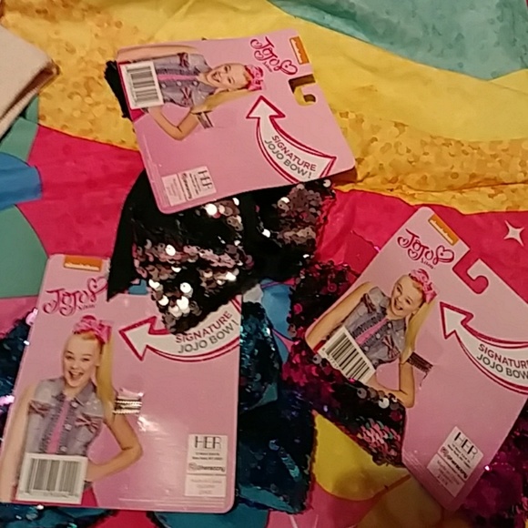 3 jojo siwa sequin bows main image 4