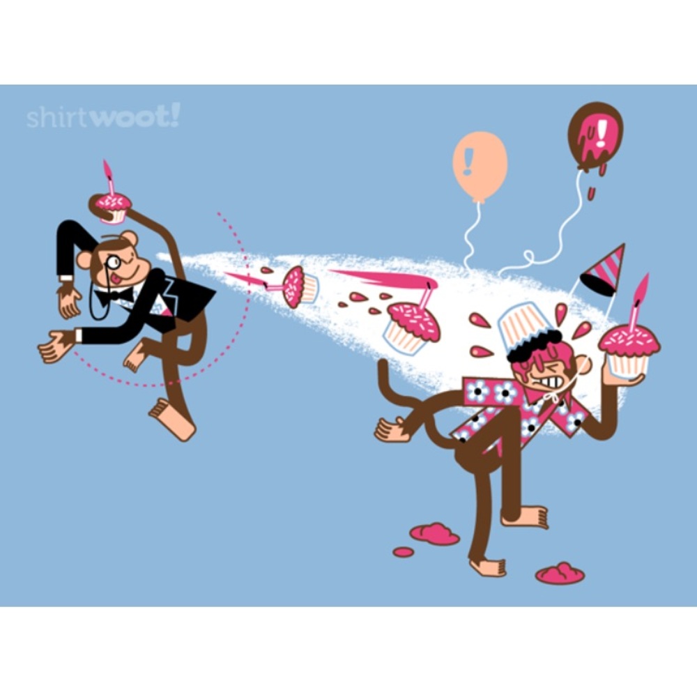 Rare Shirt.Woot! Special Release Splatty B-Day Top