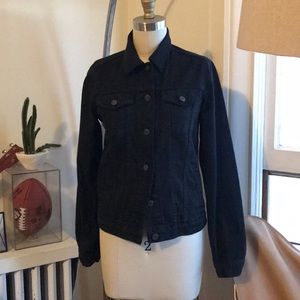 GAP black denim jacket