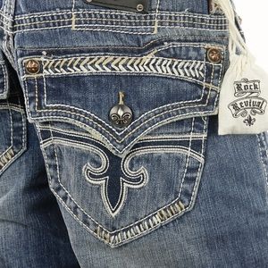 NWT "Ethan" Rock Revival Jeans