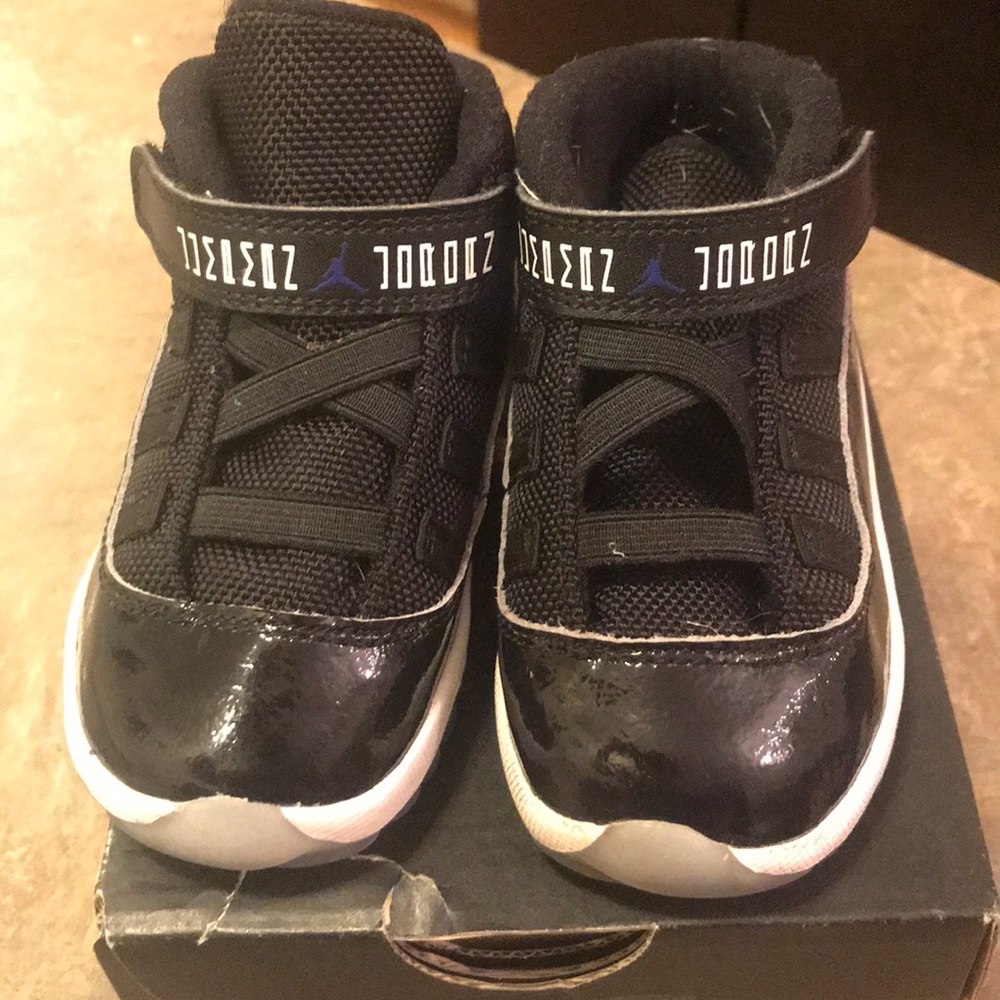 Toddler Jordan 11 Retro Black/Concord