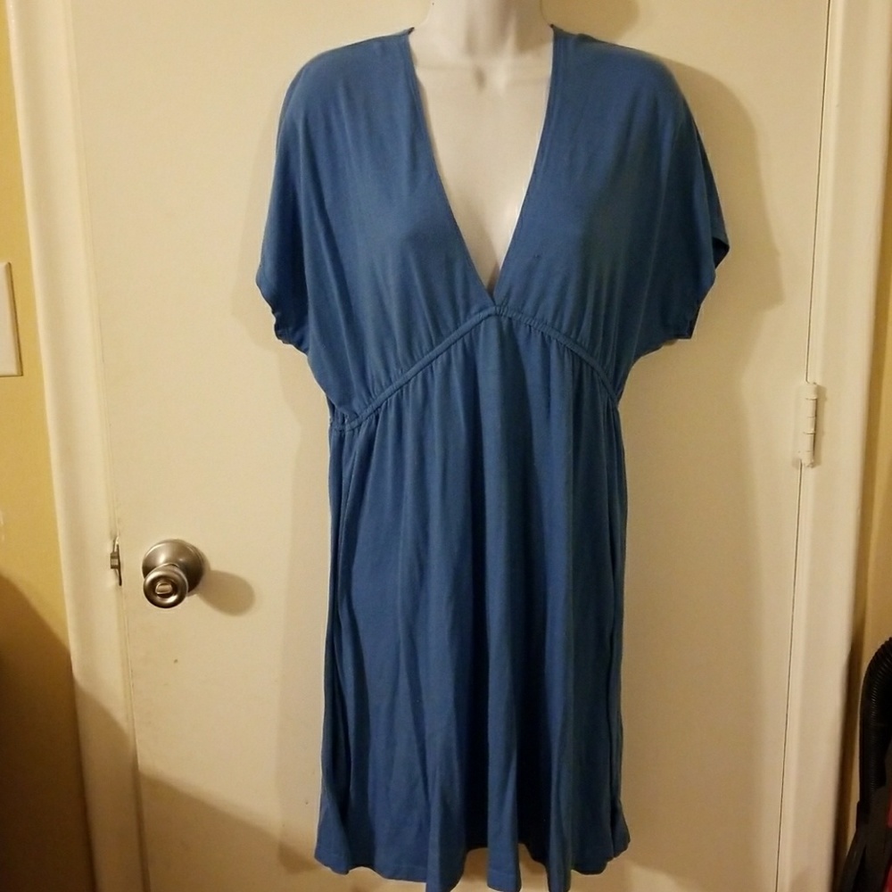 Mossiomo blue dress