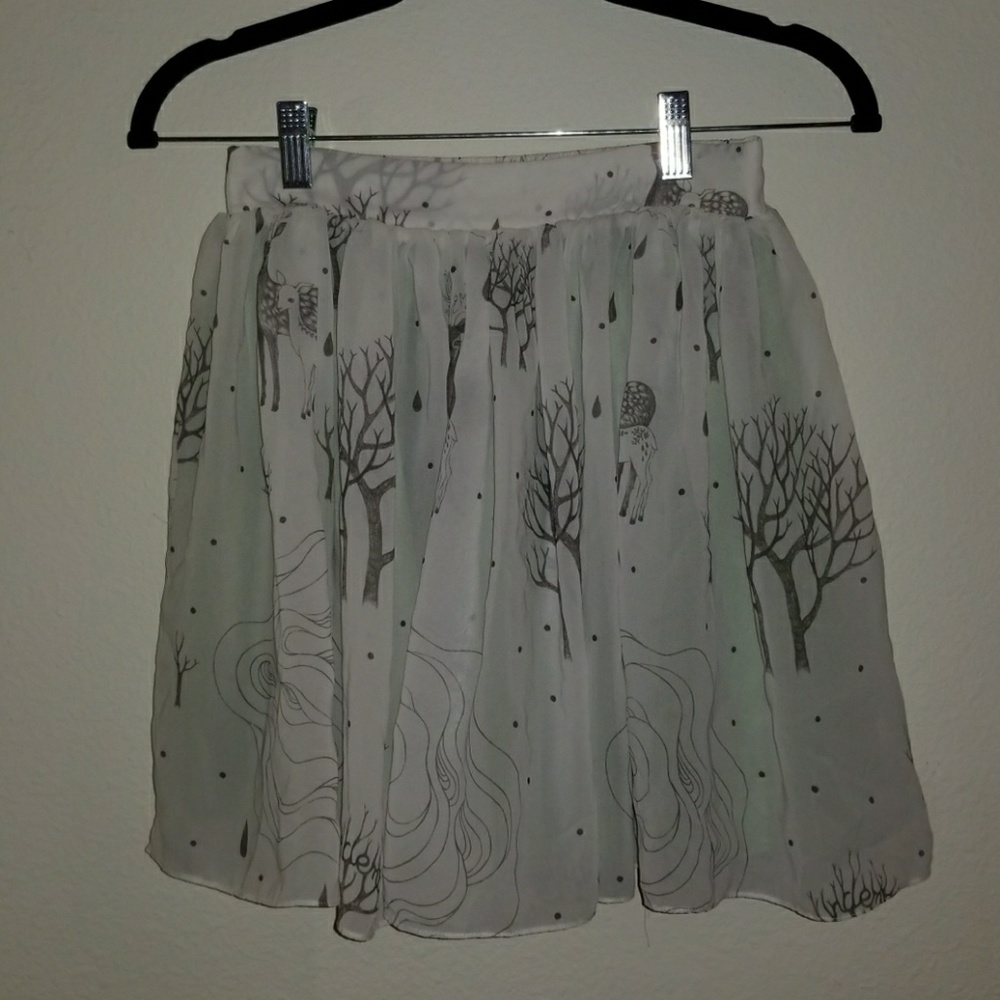 Print Skirt
