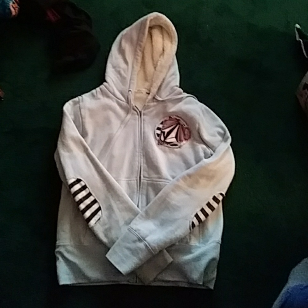 Volcom zip up hoodie