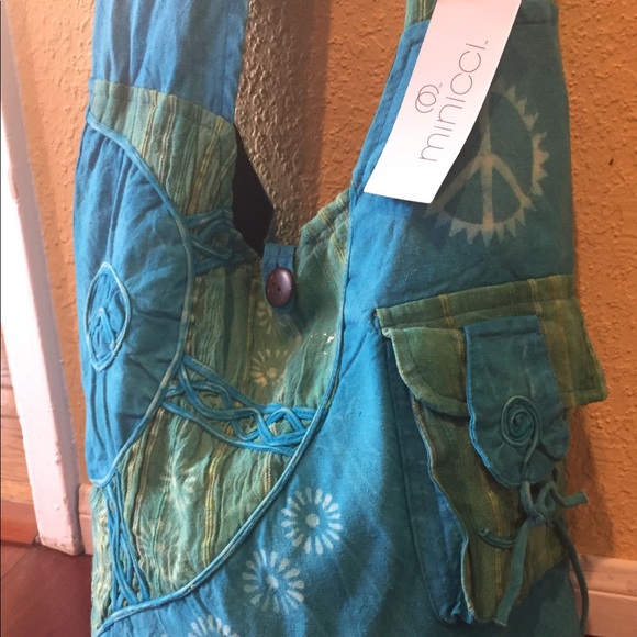 HIPPIE BAG from Nepal New w/ tags!! Messenger bag - Picture 1 of 8