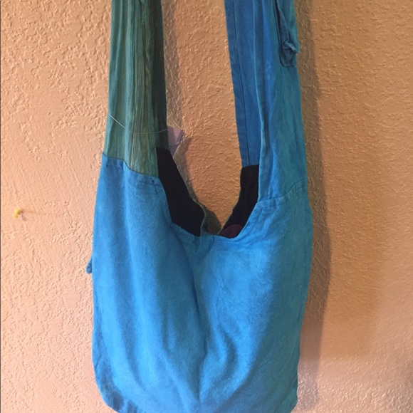 HIPPIE BAG from Nepal New w/ tags!! Messenger bag - Picture 5 of 8