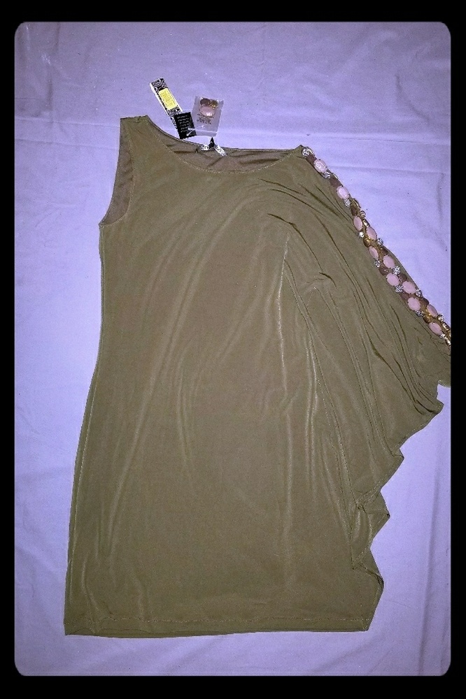 Gianni Bini olive dress NWT [SZ- X Small]