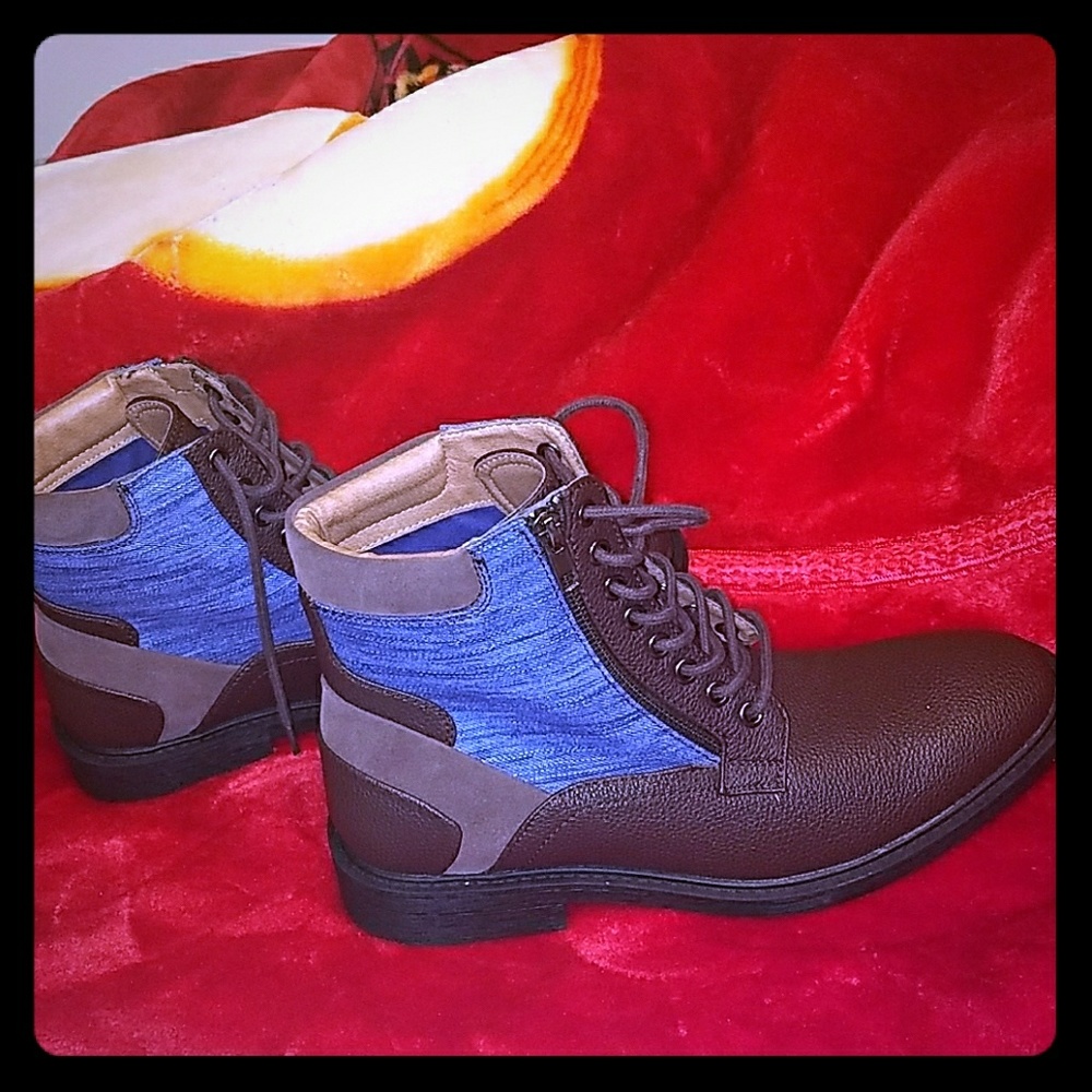 Men's BRW TMBL NVY Inset