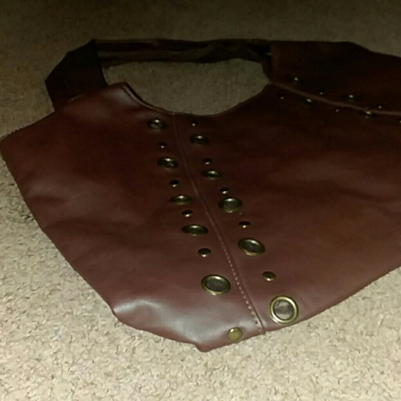 Nwot brown faux leather large purse! - Picture 2 of 7