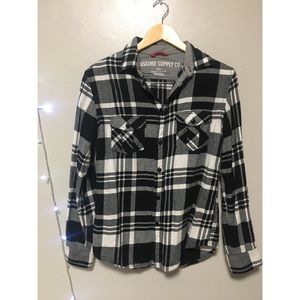 Mossimo Flannel Button Down