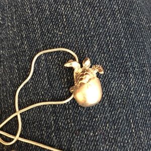 Silver Turtle Pendant