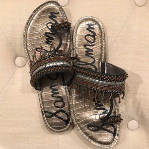 Sam Edelman Garcelle Beaded Sandal Size 7.5