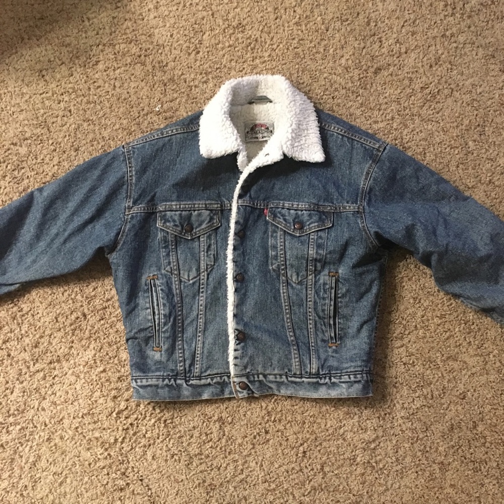 levi's vintage sherpa jacket