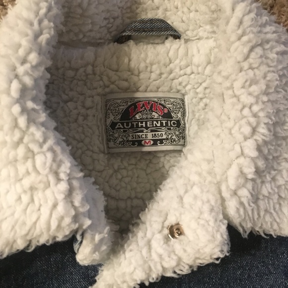 levi's vintage sherpa jacket - Picture 2 of 2