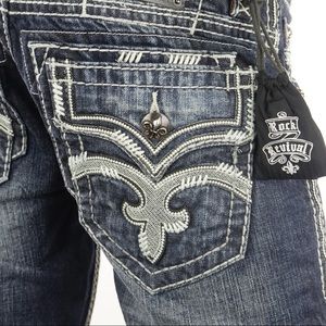NWOT "Daren" Rock Revival Jeans