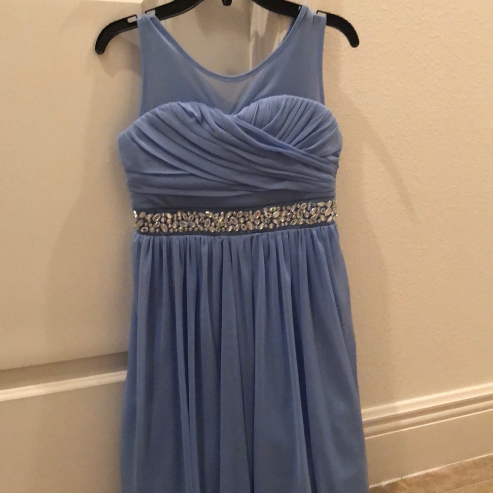 Light blue dress, girl size 10