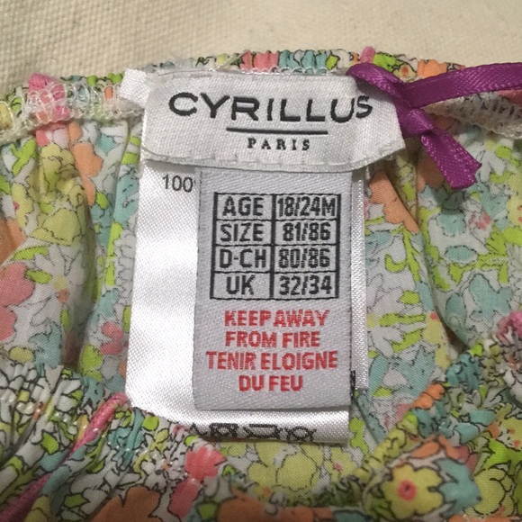 Cyrillus Paris Liberty of London Bathing Bikini Bottom Panty Girls - Picture 7 of 8