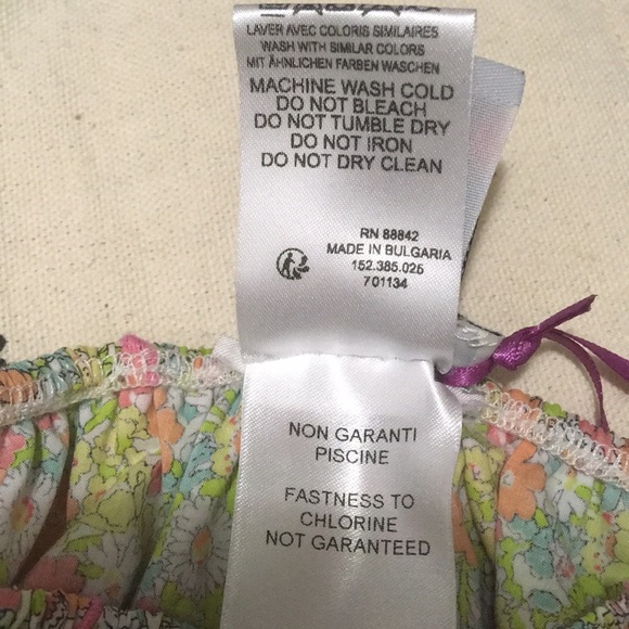 Cyrillus Paris Liberty of London Bathing Bikini Bottom Panty Girls - Picture 8 of 8