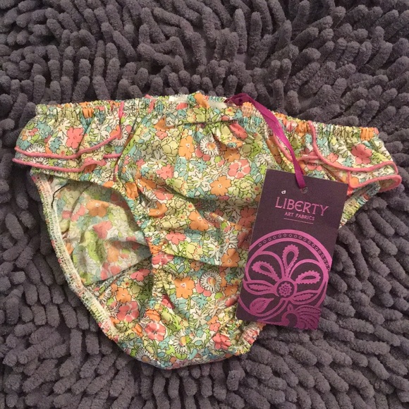 Cyrillus Paris Liberty of London Bathing Bikini Bottom Panty Girls - Picture 2 of 8