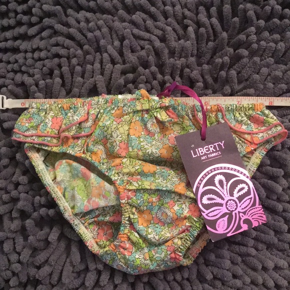 Cyrillus Paris Liberty of London Bathing Bikini Bottom Panty Girls - Picture 4 of 8