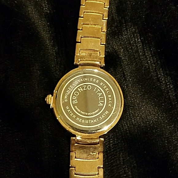 Woman's Italian bronze watch - never worn - Picture 5 of 5