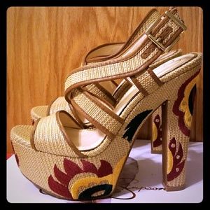 Jessica Simpson Navallo Heels GUC 8.5M