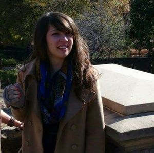 Women's winter peacoat