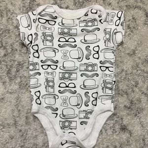 HB Old School onesie