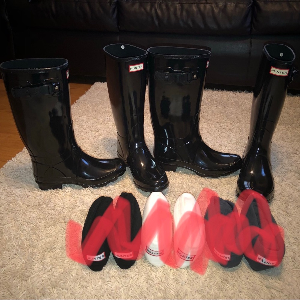 Black Hunter Rainboots