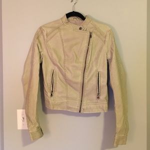 Cat Walk Studio - Fo-Leather jacket - Tan - Size S