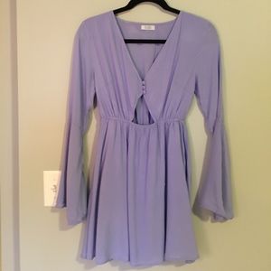 Tobi - Lavender/Long sleeve dress - Size M