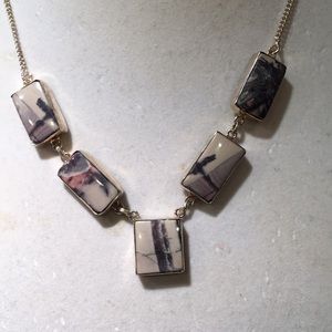 Picture Jasper and sterling silver necklace
