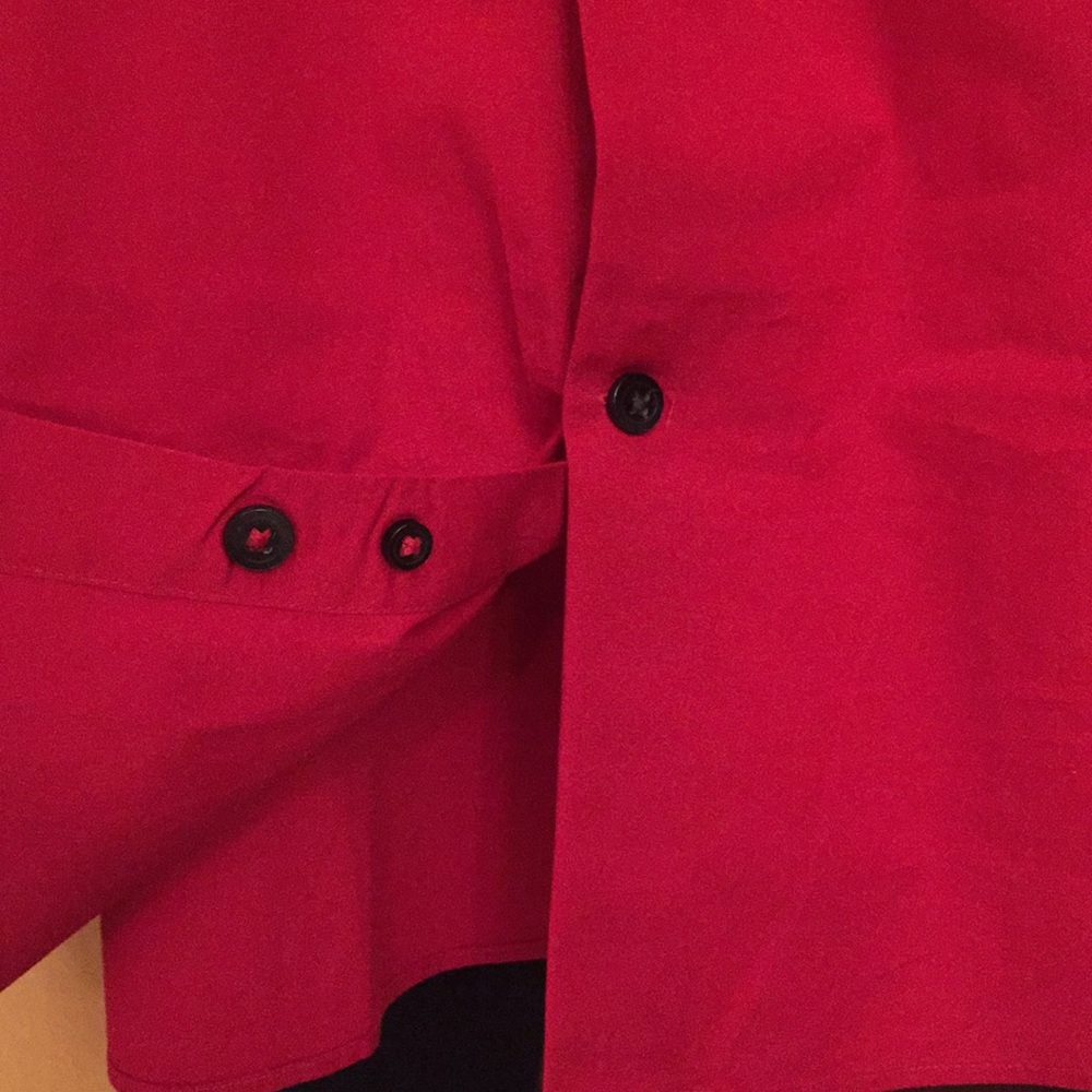 Red Express Button-Down - Picture 3 of 3