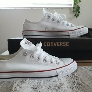 NWOT white converse