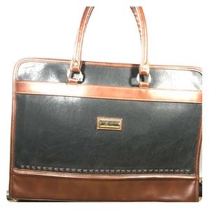Kathie Lee Collection Leather Breifcase