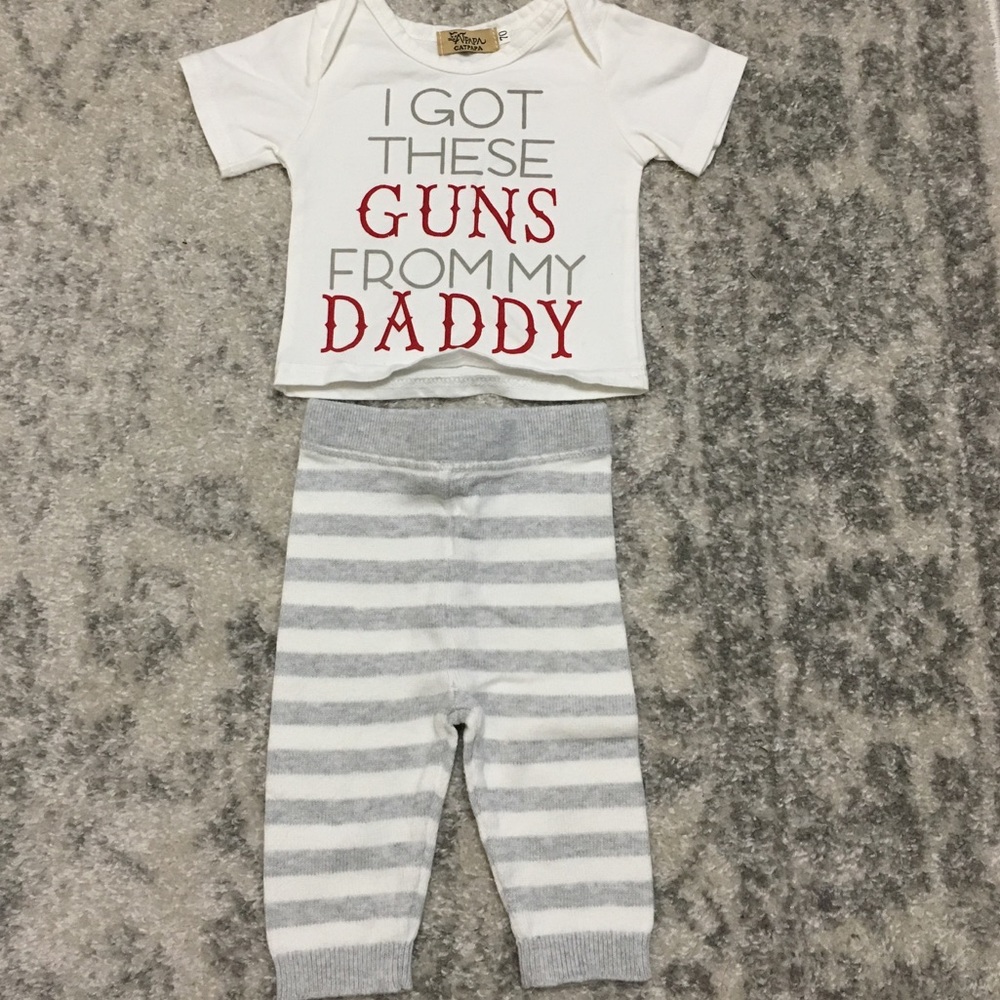 I Got These Guns From My Daddy set