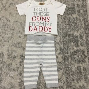 I Got These Guns From My Daddy set