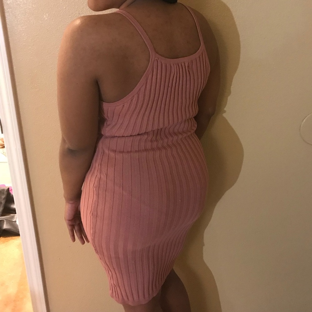 Blush Midi Bodycon Dress