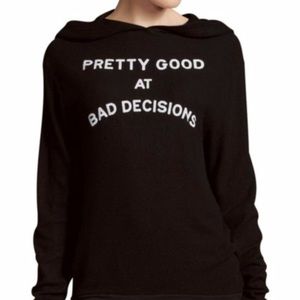 ▪️WILDFOX▪️ pretty good at bad decisions hoodie XS