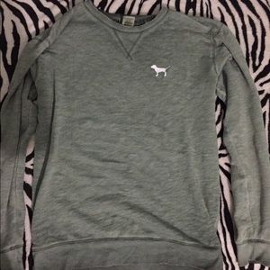 NWOT Olive green oversized crew