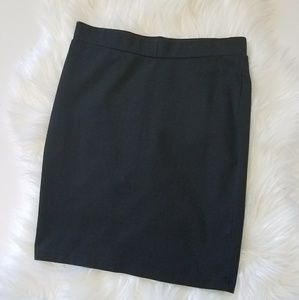 F21 Black Bodycon Mini Skirt