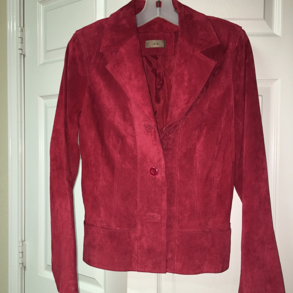 Red Suede Coat