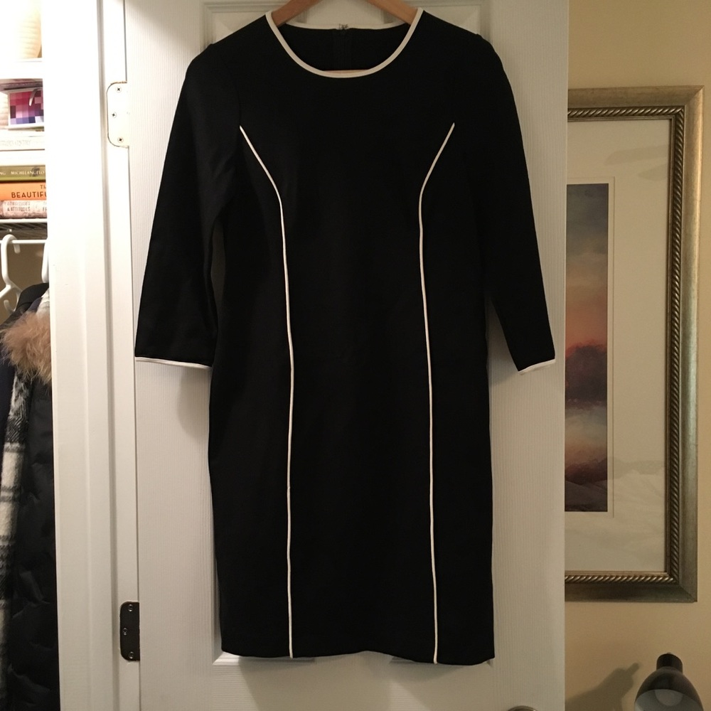 Banana Republic Black Fit & Stretch Bodycon Dress