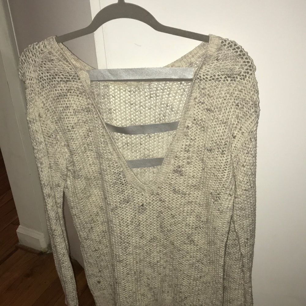 Trouvé open back sweater