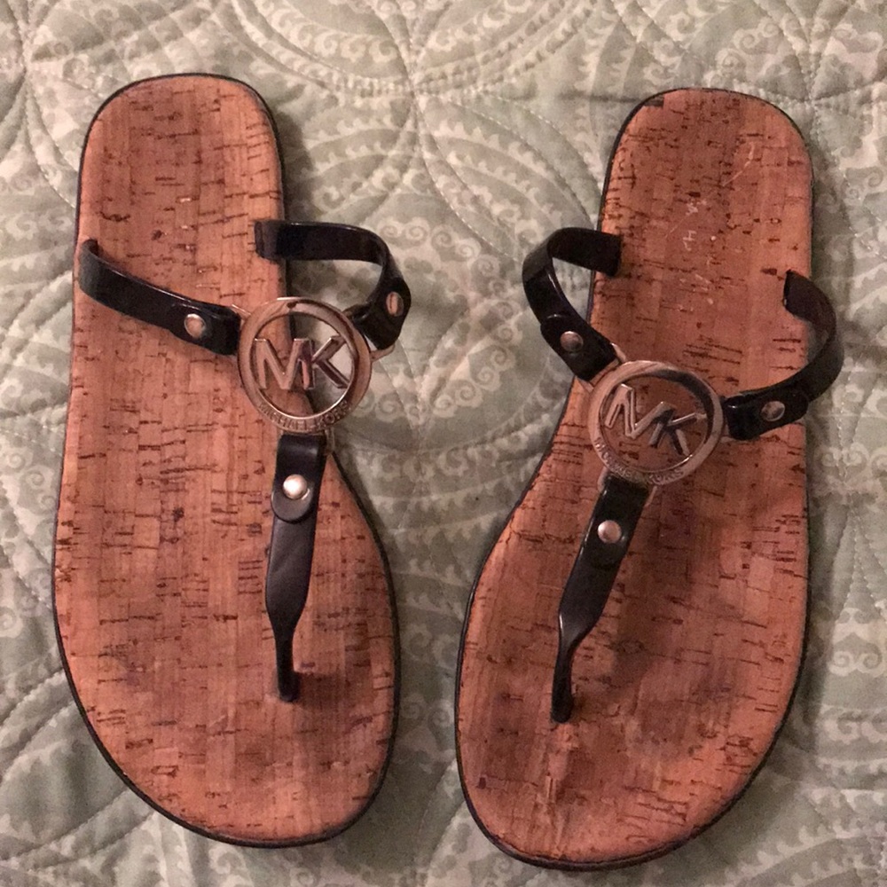 MICHAEL Michael Kors MK Charm Jelly Thong Sandal